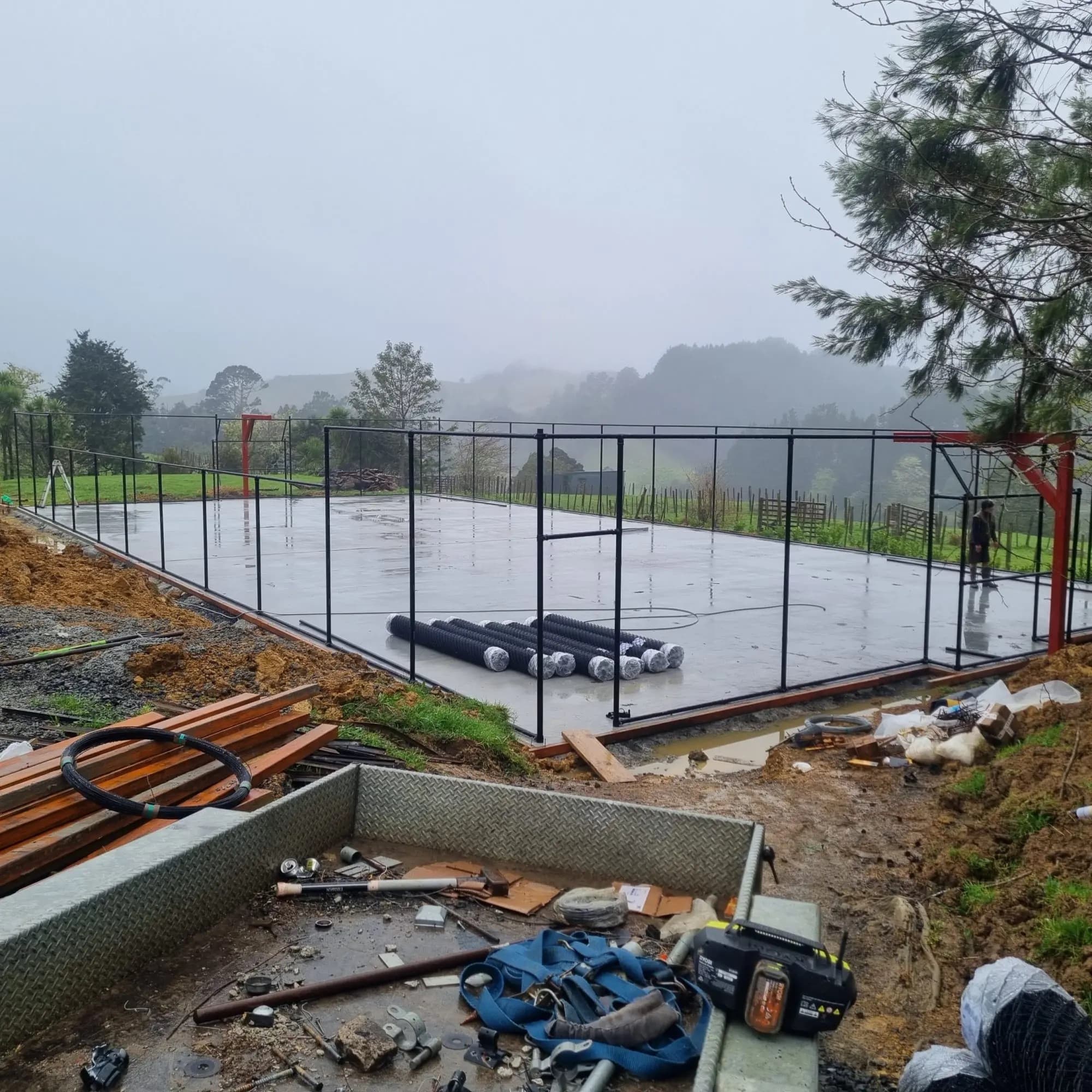 MyFence workshop and fabrication